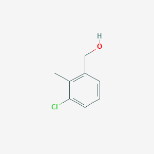 molecular formula C8H9ClO B1356379 (3-氯-2-甲基苯基)甲醇 CAS No. 90369-75-8