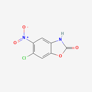 6-Chloro-5-nitro-2,3-dihydro-1,3-benzoxazol-2-one