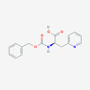 molecular formula C16H16N2O4 B13564134 Cbz-2'-pyridyl-D-Ala CAS No. 37535-56-1