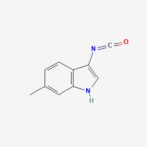 3-isocyanato-6-methyl-1H-indole