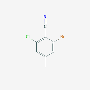 2-Bromo-6-chloro-4-methylbenzonitrile