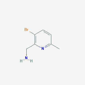 (3-Bromo-6-methylpyridin-2-YL)methanamine