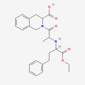 molecular formula C25H30N2O5 B13564583 CI-906 (free acid) CAS No. 82768-84-1