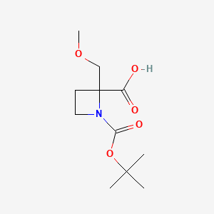 1-[(Tert-butoxy)carbonyl]-2-(methoxymethyl)azetidine-2-carboxylicacid