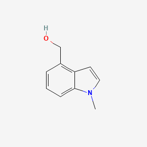 molecular formula C10H11NO B1356462 (1-methyl-1H-indol-4-yl)methanol CAS No. 859850-95-6