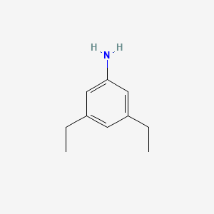 molecular formula C10H15N B13564627 3,5-Diethylaniline 