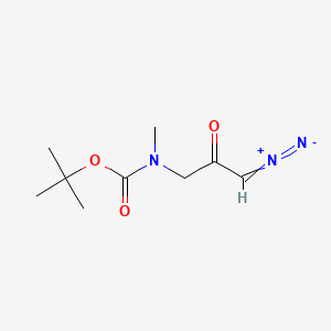 tert-butylN-(3-diazo-2-oxopropyl)-N-methylcarbamate