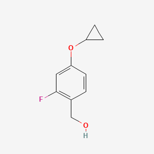 (4-Cyclopropoxy-2-fluorophenyl)methanol