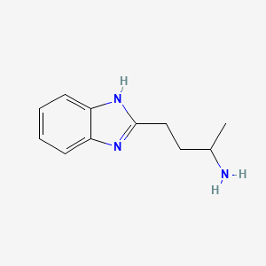 4-(1h-Benzo[d]imidazol-2-yl)butan-2-amine