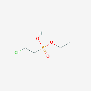 (2-Chloroethyl)phosphonic acid monoethyl ester