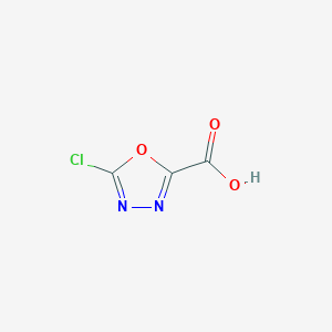 5-Chloro-1,3,4-oxadiazole-2-carboxylic acid