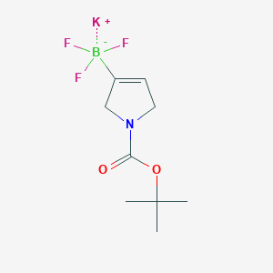 Potassium (1-(tert-butoxycarbonyl)-2,5-dihydro-1H-pyrrol-3-yl)trifluoroborate