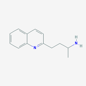 4-(Quinolin-2-yl)butan-2-amine