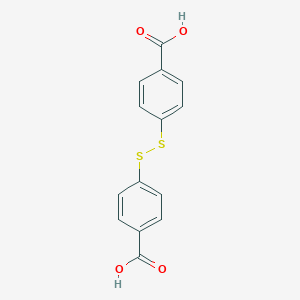 molecular formula C14H10O4S2 B013565 4-[(4-Carboxyphenyl)disulfanyl]benzoic acid CAS No. 1155-51-7