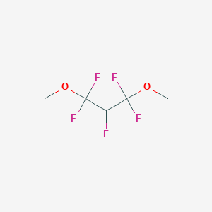 molecular formula C5H7F5O2 B1356503 1,3-二甲氧基-1,1,2,3,3-五氟丙烷 CAS No. 758-62-3