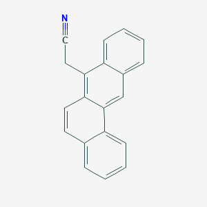 molecular formula C20H13N B135651 Benz[a]anthracene-7-acetonitrile CAS No. 63018-69-9