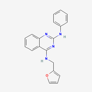 n4-(Furan-2-ylmethyl)-n2-phenylquinazoline-2,4(1h,3h)-diimine