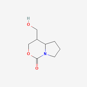 4-(hydroxymethyl)-hexahydro-1H-pyrrolo[1,2-c][1,3]oxazin-1-one