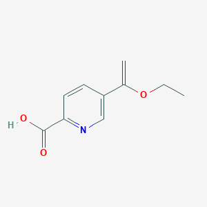 5-(1-Ethoxyvinyl)pyridine-2-carboxylic acid