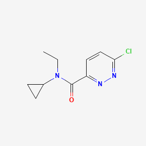 6-chloro-N-cyclopropyl-N-ethylpyridazine-3-carboxamide