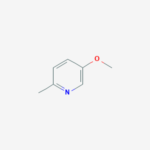molecular formula C7H9NO B1356525 5-Methoxy-2-methylpyridine CAS No. 55270-47-8