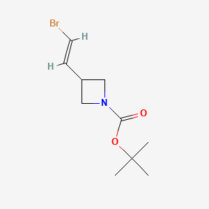 Tert-butyl 3-(2-bromoethenyl)azetidine-1-carboxylate