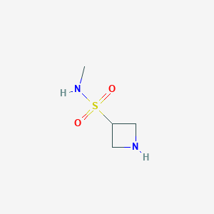 molecular formula C4H10N2O2S B13565365 N-methylazetidine-3-sulfonamide 