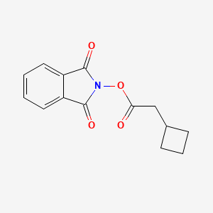 (1,3-dioxoisoindol-2-yl) 2-cyclobutylacetate