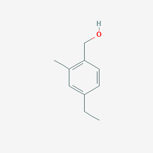 molecular formula C10H14O B13565376 (4-Ethyl-2-methylphenyl)methanol 