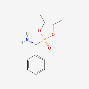 Phosphonic acid, [(R)-aminophenylmethyl]-, diethyl ester