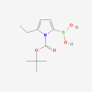 (1-(tert-Butoxycarbonyl)-5-ethyl-1H-pyrrol-2-yl)boronic acid