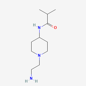 n-(1-(2-Aminoethyl)piperidin-4-yl)isobutyramide