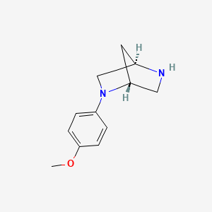 (1R,4R)-2-(4-methoxyphenyl)-2,5-diazabicyclo[2.2.1]heptane