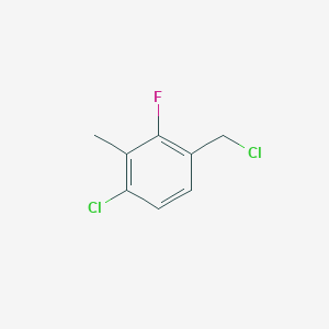 4-Chloro-2-fluoro-3-methylbenzyl chloride