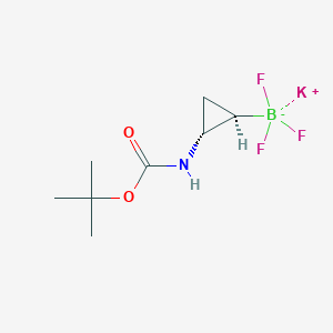 Potassium trans-(2-((tert-butoxycarbonyl)amino)cyclopropyl)trifluoroborate