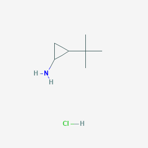 2-Tert-butylcyclopropan-1-aminehydrochloride