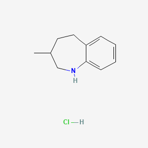 3-methyl-2,3,4,5-tetrahydro-1H-1-benzazepinehydrochloride