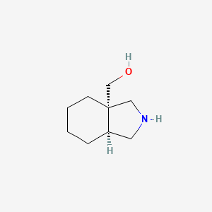 rac-[(3aR,7aR)-octahydro-1H-isoindol-3a-yl]methanol