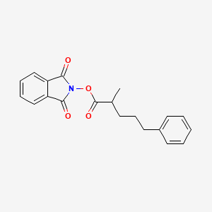 1,3-Dioxoisoindolin-2-yl 2-methyl-5-phenylpentanoate