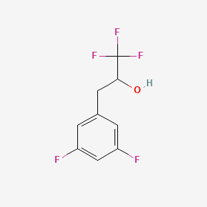 3-(3,5-Difluorophenyl)-1,1,1-trifluoropropan-2-ol