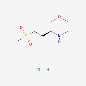 (3S)-3-(2-methanesulfonylethyl)morpholinehydrochloride