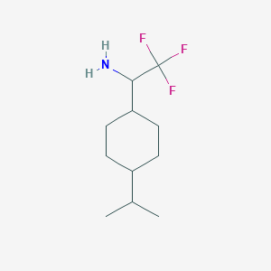 2,2,2-Trifluoro-1-(4-isopropylcyclohexyl)ethan-1-amine