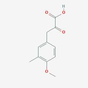 3-(4-Methoxy-3-methylphenyl)-2-oxopropanoic acid