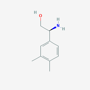 (2S)-2-Amino-2-(3,4-dimethylphenyl)ethan-1-OL