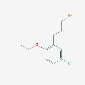 1-(3-Bromopropyl)-5-chloro-2-ethoxybenzene