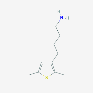 4-(2,5-Dimethylthiophen-3-yl)butan-1-amine