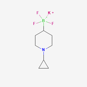 Potassium (1-cyclopropylpiperidin-4-yl)trifluoroboranuide