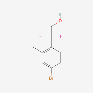 2-(4-Bromo-2-methylphenyl)-2,2-difluoroethanol