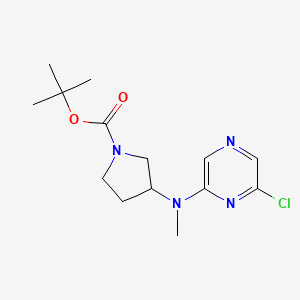 Tert-butyl3-[(6-chloropyrazin-2-yl)(methyl)amino]pyrrolidine-1-carboxylate