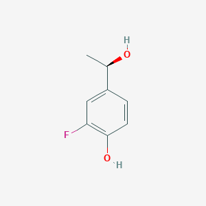 (r)-2-Fluoro-4-(1-hydroxyethyl)phenol